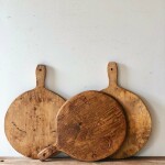 Small Bread Board, French Small Circular Bread Board